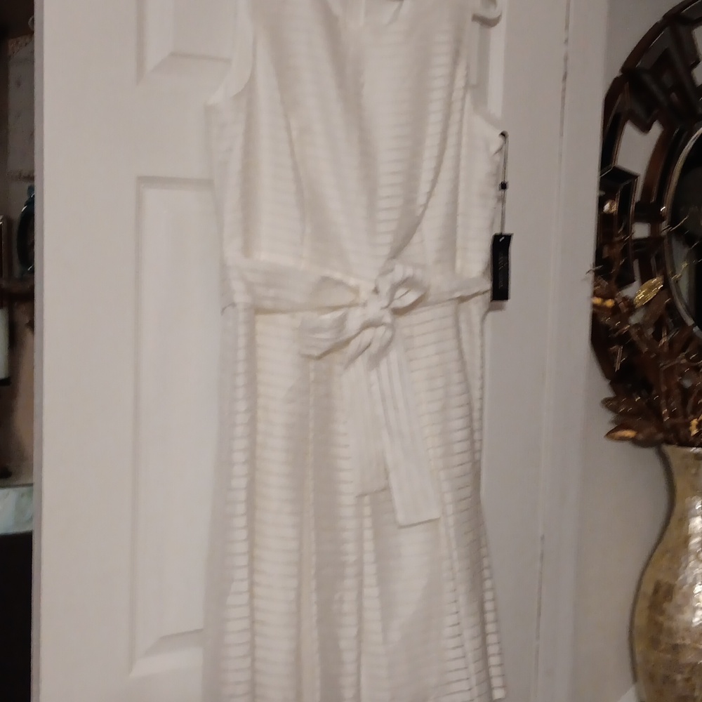 A white dress